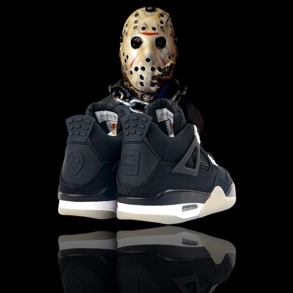 Nike Air Jordan 4 Retro Jason EM Pe - Picture 3 of 6